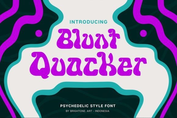 Blunt Quacker Font: A Unique Touch for Modern Web Design