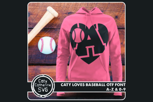 Caty Loves Baseball: A Creative Font for Sports Campaigns