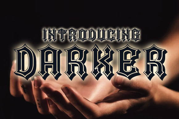 Darker: The Decorative Typeface That Elevates Campaign Visuals