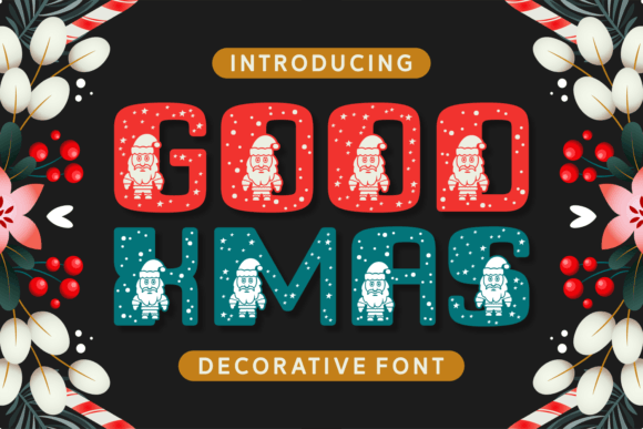 Good Xmas Font: A Festive Typeface for Digital Branding