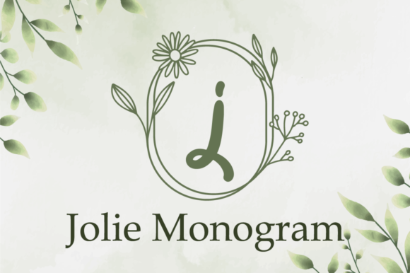Jolie Monogram: The Polished Touch Your Brand Needs