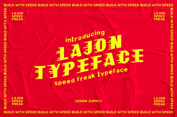 Lajon Typeface: A Modern Decorative Font for Digital Branding