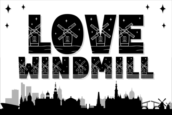 Love Windmill: A Decorative Typeface for Editorial Elegance