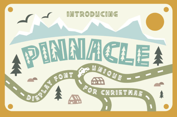 Pinnacle: The Decorative Typeface That Elevates Small Business Branding