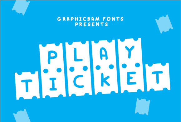 Play Ticket Typeface: A Designer’s Take on Bold Decorative Branding