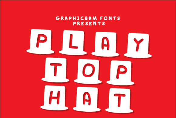Play Top Hat: A Playful Decorative Typeface for Handmade Crafts