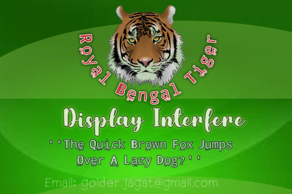Royal Bengal Tiger: A Bold Typeface for Distinctive Brand Identity