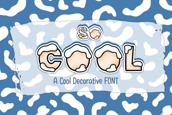 So Cool Font: A Whimsical Typeface for Crafters and Creators
