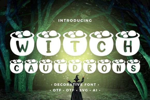 Witch Cauldrons Font: A Magical Touch for Your Brand