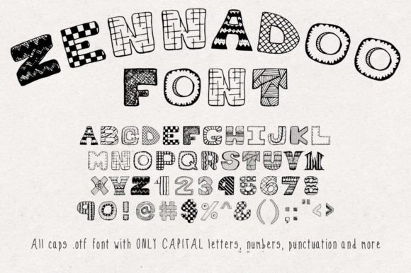 Zennadoo: The Handwritten Typeface for Scroll-Stopping Social Media Graphics